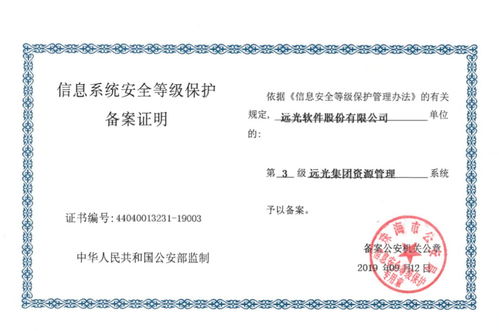 遠(yuǎn)光軟件產(chǎn)品率先通過(guò)網(wǎng)絡(luò)安全等級(jí)保護(hù)2.0備案 共建安全網(wǎng)絡(luò)生態(tài)